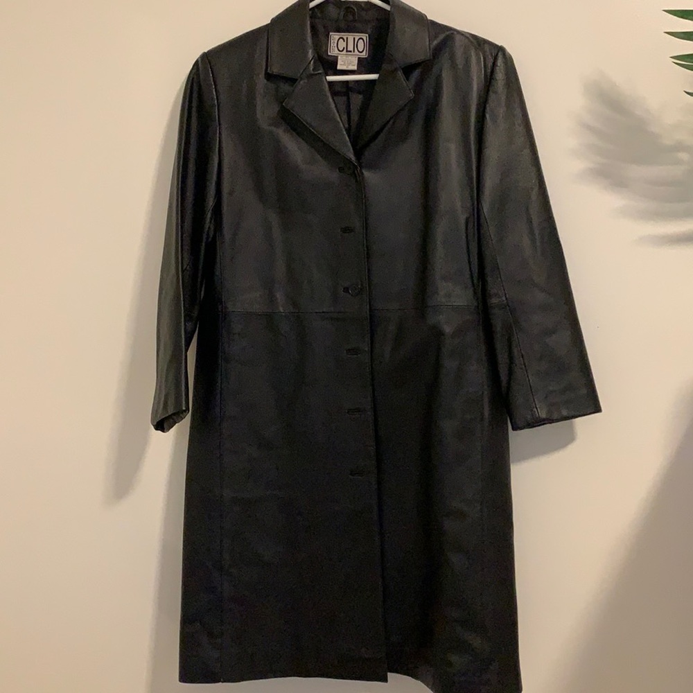 Women’s CLIO leather jacket size 10